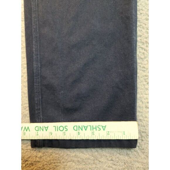 Duluth Trading Women's Curve Setter Waistband Navy Blue Cargo Pockets Size 18x31 - Picture 6 of 16